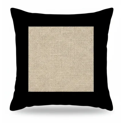 COUSSIN 40 X 40 JUTE - NOIR