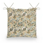 GALETTE SHANA 38 X 38 - 100% COTON MOUTARDE