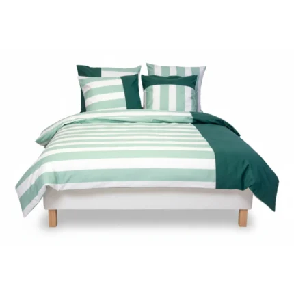 PARURE BEN 140 X 200 CM - COTON 52 FILS - VERT