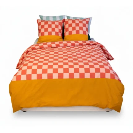 PARURE LAS 140 X 200 - 100% COTON 52 FILS