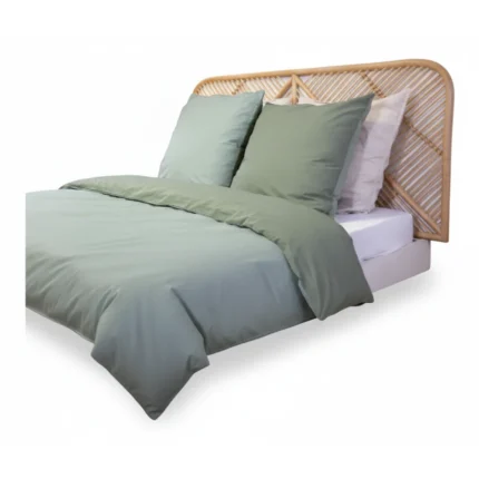 PARURE SAULE 260 X 240 - 100% COTON 52 FILS