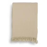 PLAID EARTH NOTE 130 X 170 - CREME