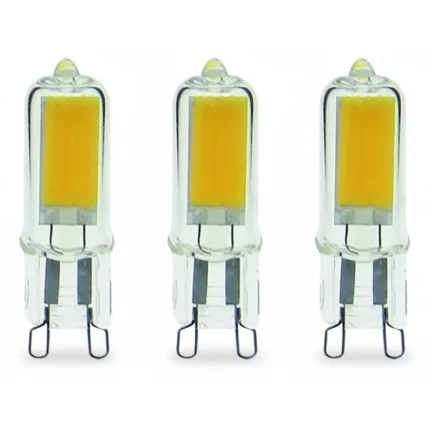AMPOULES LED G9 EN LOT DE 3