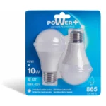 AMPOULES LED - E27 10W=60W EN LOT DE 2