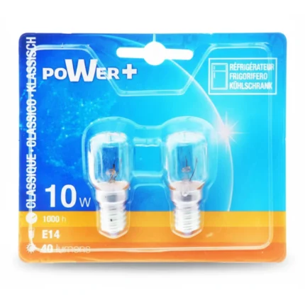AMPOULES FRIGO - 10W - E14 EN LOT DE 2