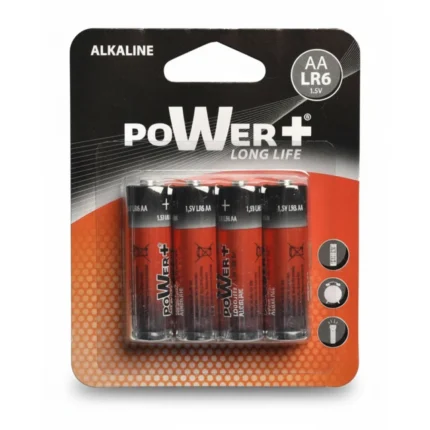 PILES LR06 ALCALINES EN LOT DE 4
