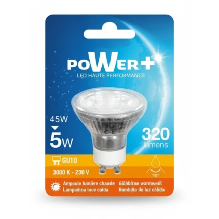 SPOT GU10 SMD 5W 300K