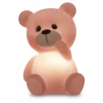 VEILLEUSE OURSON H14CM - AVEC PILE