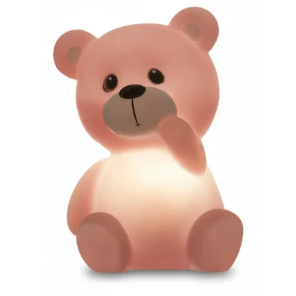 VEILLEUSE OURSON H14CM - AVEC PILE