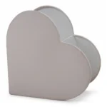 LAMPE COEUR - TISSU - ROSE