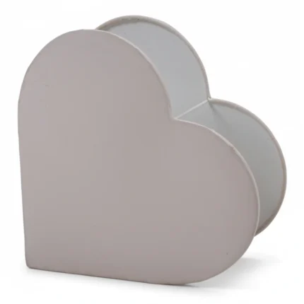 LAMPE COEUR - TISSU - ROSE