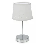 LAMPE ETOILE - METAL - GRIS