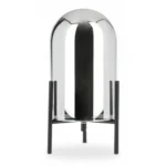 LAMPE NEF - METAL VERRE - NOIR