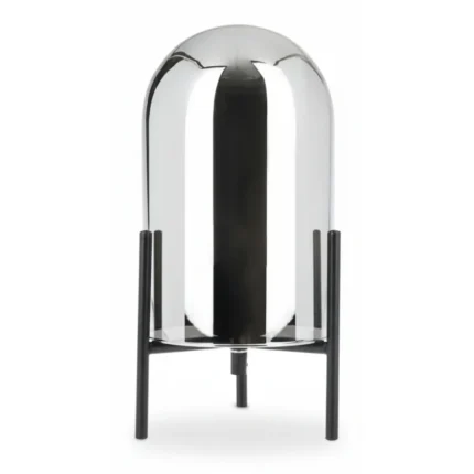 LAMPE NEF - METAL VERRE - NOIR
