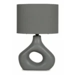 LAMPE TOMMY - CERAMIQUE - GRISE