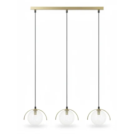SUSPENSION X3 CORDONS - METAL ET VERRE