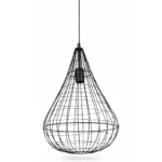 SUSPENSION ASYN - METAL - NOIR
