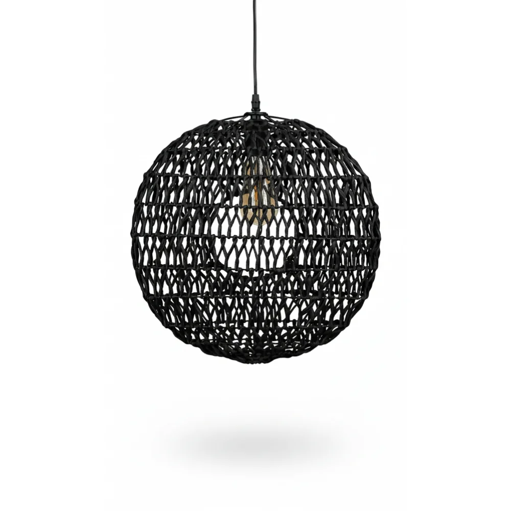 AI Generated Product Image SUSPENSION CALYP - NOIR – Image 1