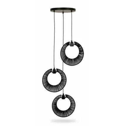 SUSPENSION H131CM - X3 LAMPES - SAORI