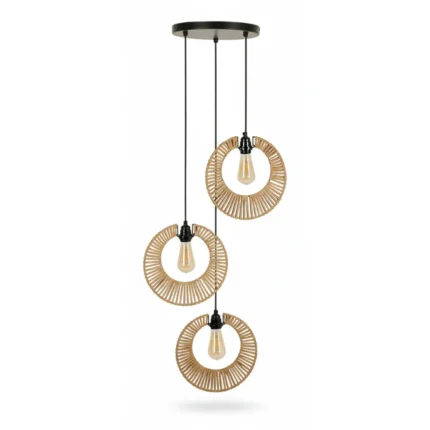 SUSPENSION H131CM - X3 LAMPES - SAORI