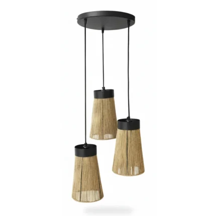 SUSPENSION KORDA D38XH88 - X3 LAMPES