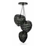 SUSPENSION 20X87CM - X3 LAMPES - CALYP
