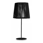 LAMPE SOLAIRE EXTÉRIEUR H 40 CM - NOIR