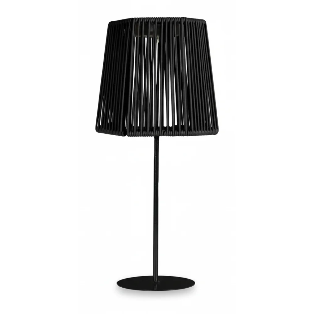 AI Generated Product Image LAMPE SOLAIRE EXTÉRIEUR H 40 CM - NOIR – Image 1