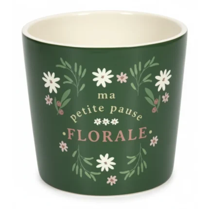 CACHE-POT D 13 CM - JARDIN PRINTANIER