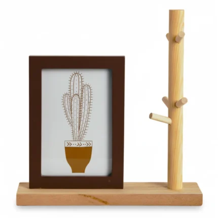 PORTE BIJOUX CADRE - 24 X 6,5 X 25 CM
