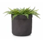PANIER ROND - 100% VELOURS 161127F - FUSAIN