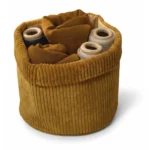 PANIER ROND - 100% VELOURS 161129F - BRONZE