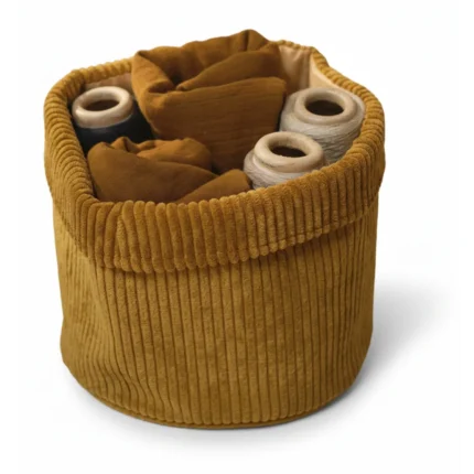 PANIER ROND - 100% VELOURS 161129F - BRONZE