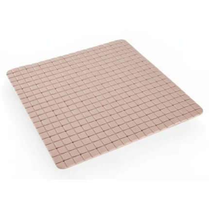 TAPIS DOUCHE CARRE - PVC - ANTI-DEPARANT