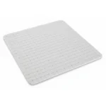 TAPIS DOUCHE CARRE - PVC - ANTI-DERAPANT
