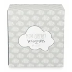 COFFRET CARTES NUAGES - GRIS