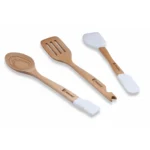 USTENSILES DE CUISINE EN LOT DE 3 - BLANC