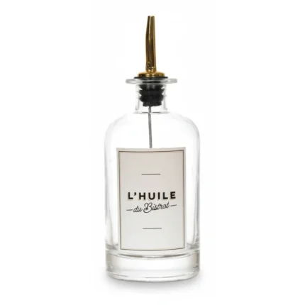 BOUTEILLE HUILE VINAIGRE - 50 CL - ETIQUETTE BISTROT