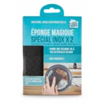 EPONGE MAGIQUE EN LOT DE 2 - SPECIAL INOX