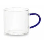 TASSE EXPRESSO 10 CL - EN VERRE - ANSE COLORÉE