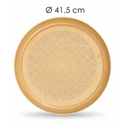 PLATEAU DECO D41,5CM - METAL