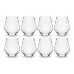 VERRES DIAMANT 30 CL - FORME DIAMANT WEB EN LOT DE 6