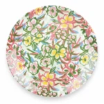 PLAT D30,5CM - PORCELAINE - VALSE FLORALE