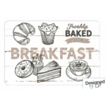 SET DE TABLE - PETIT DEJEUNER