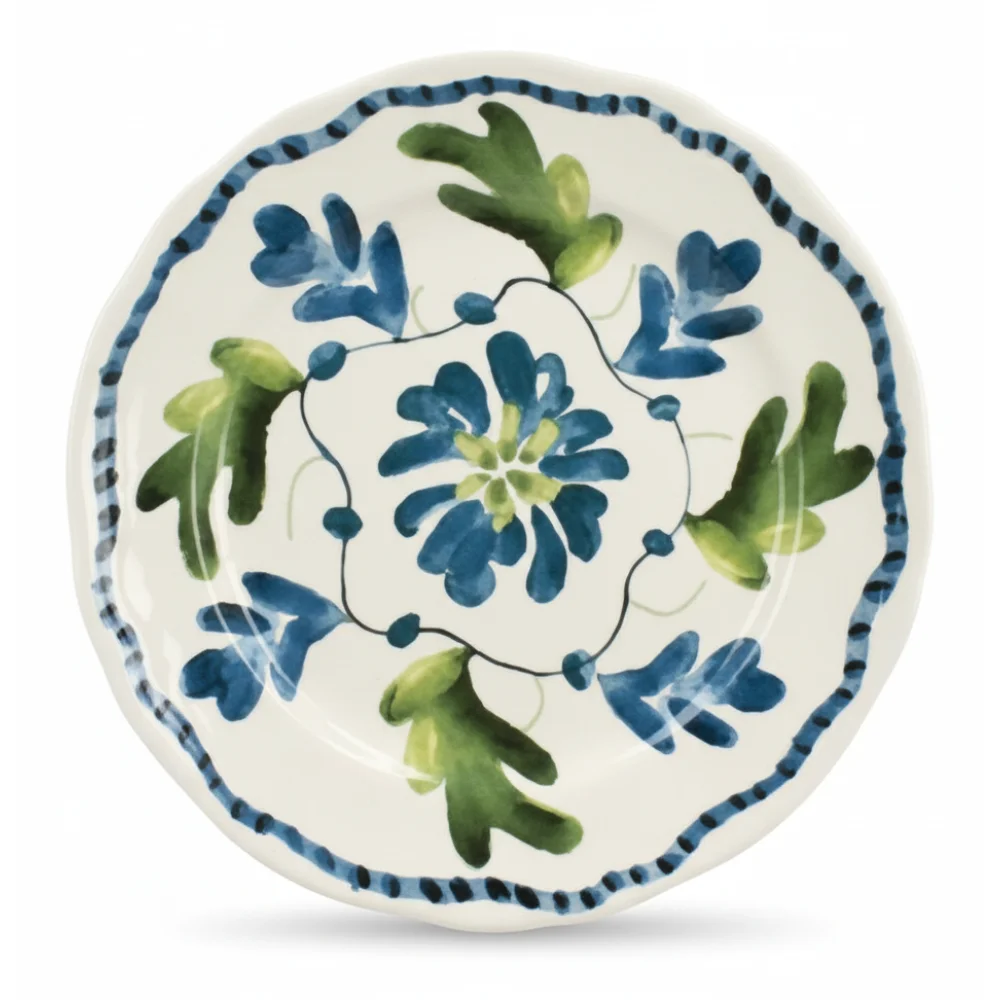 AI Generated Product Image ASSIETTE DESSERT 20CM - GRES - GARDENIA – Image 1