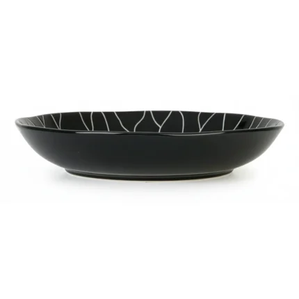 ASSIETTE CREUSE D20,3CM - GRES - DAHLIA