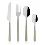 SERVICE 16PCS - MENAGERE INOXYDABLE - VERT