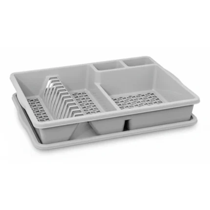 EGOUTTOIR VAISELLE - POLYPROPYLENE - GRIS