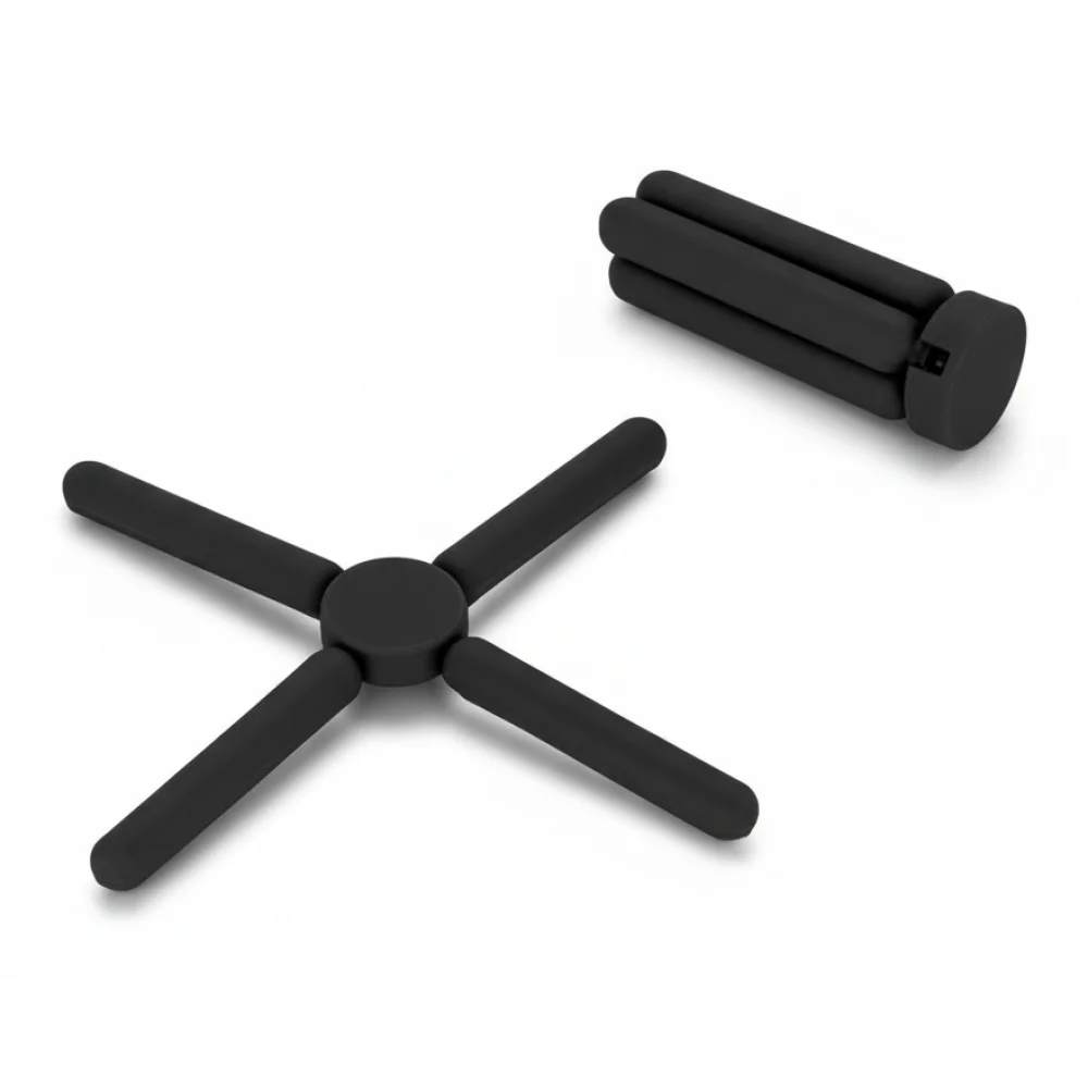 AI Generated Product Image DESSOUS DE PLAT - COMPACT - NOIR – Image 1