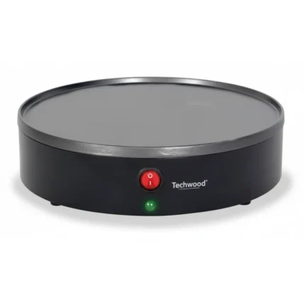 CRÊPIÈRE 23 CM 800 W THERMOSTAT RÉGLABLE ANTIADHÉSIF - NOIR - TECHWOOD